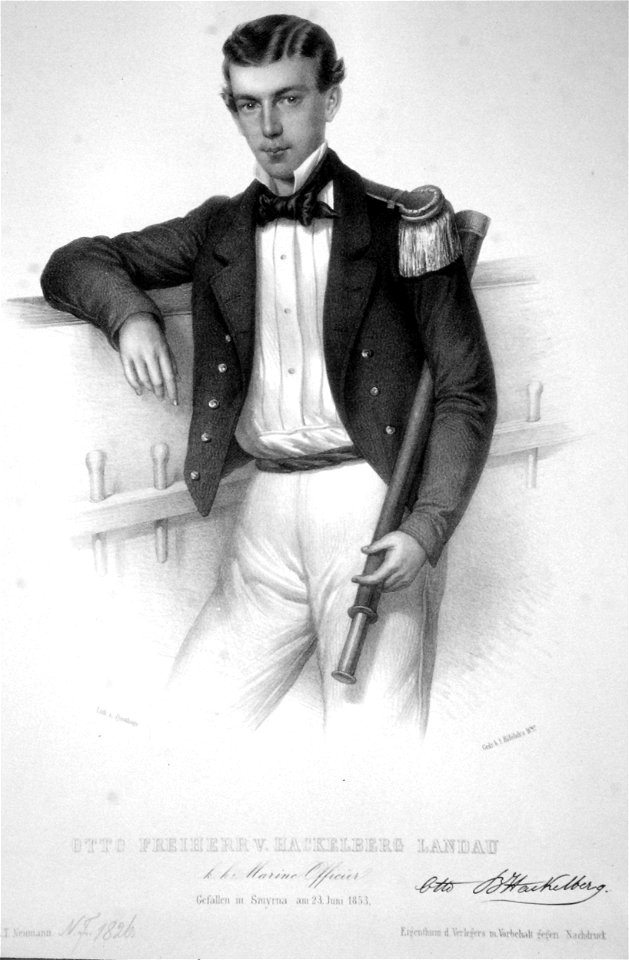 Otto von Hackelberg-Landau Litho