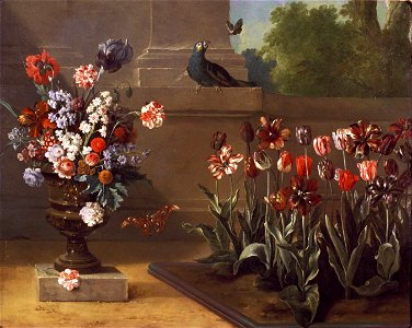 Jean-Baptiste Oudry - Corner of Monsieur de la Bruyere's Garden (1744)