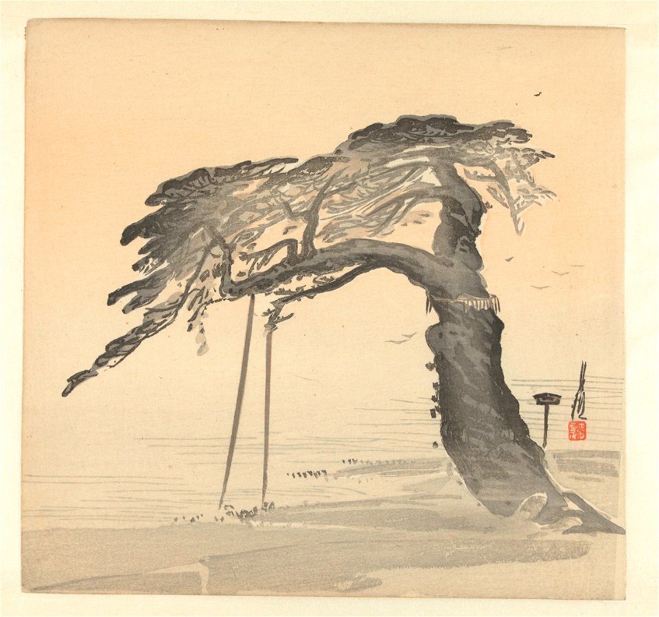 Oude pijnboom-Rijksmuseum RP-P-1977-400