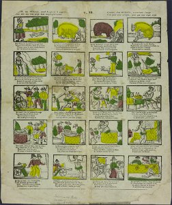 Ourson, den Wildeman, word Jongheyd, U gegeven-Catchpenny print-Borms 0559