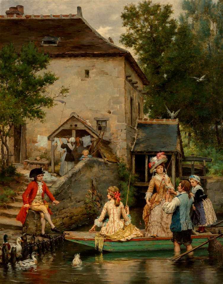 The Boating Party by Pierre Outin