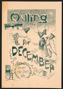 Outing for December. Merry Christmas 1895 LCCN2015646400