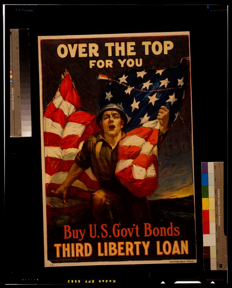 Over the top for you - Buy U.S. gov't bonds, Third Liberty Loan - Sidney H. Riesenberg. LCCN2002722443