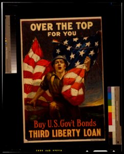 Over the top for you - Buy U.S. gov't bonds, Third Liberty Loan - Sidney H. Riesenberg. LCCN2002722443