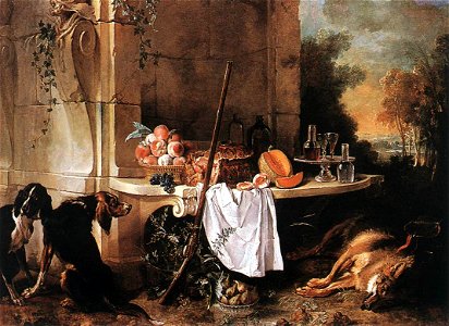 Oudry, Jean-Baptiste - Dead Wolf - 1721