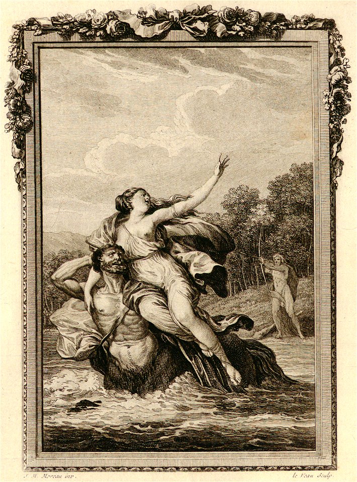 Ovide - Metamorphoses - III - Déjanire et Nessus