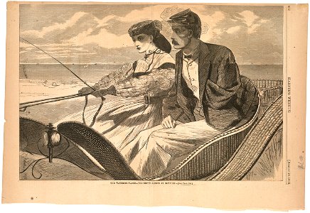 Our watering-places -- The empty sleeve at Newport (Boston Public Library)