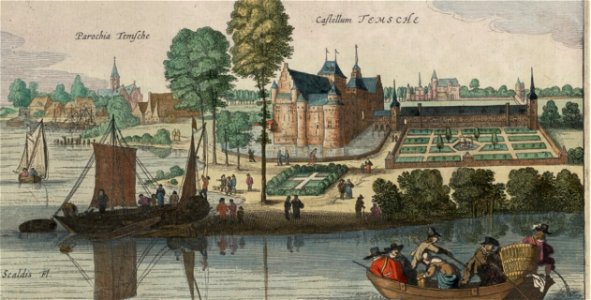 Oud kasteel van Temse - 1641