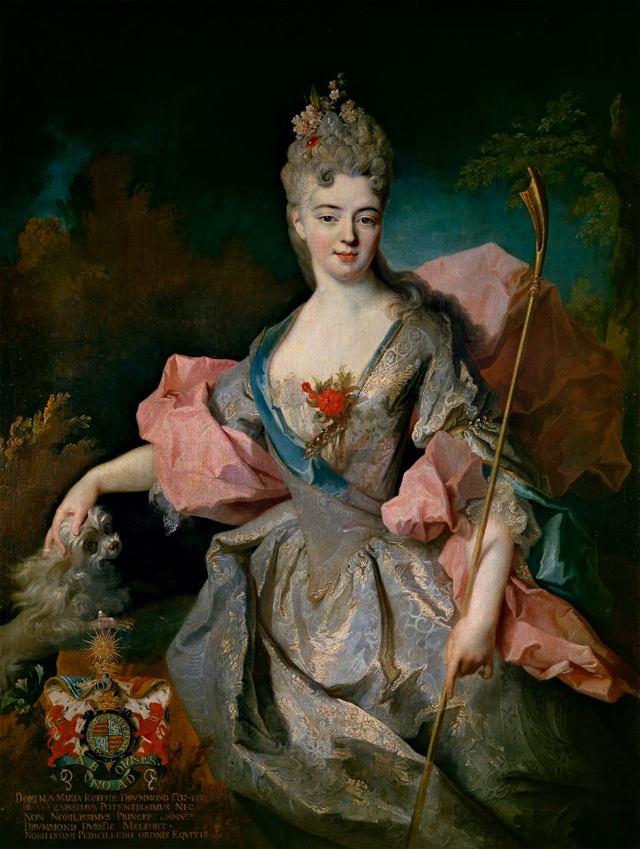 Maria Josefa Drummond 1716 by Oudry