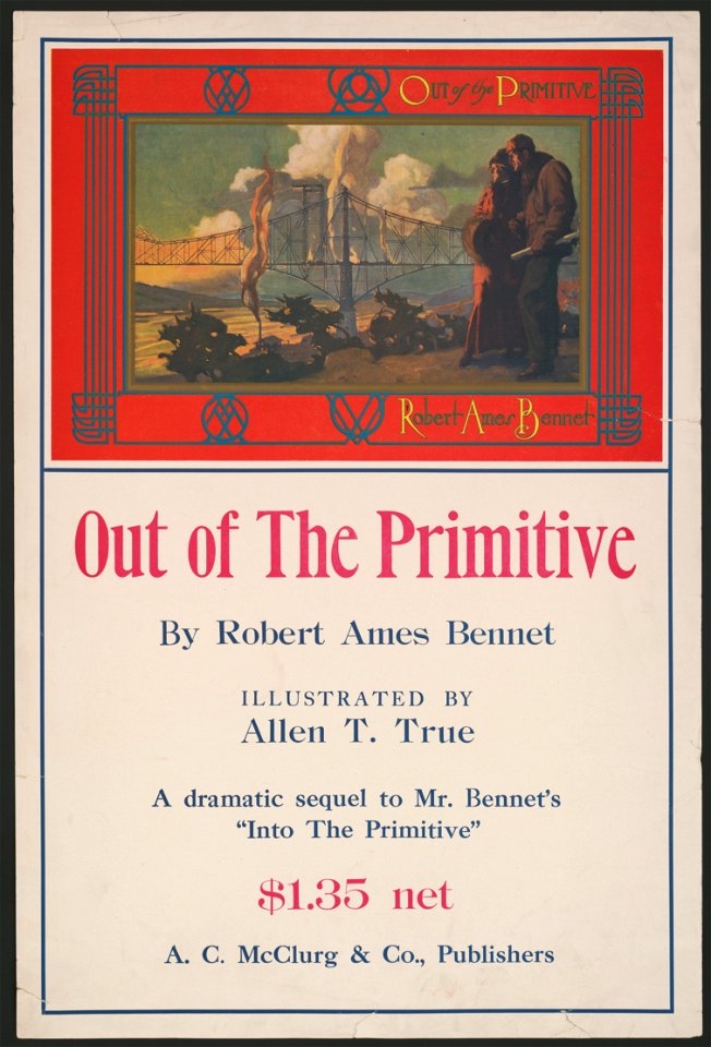 Out of the primitive by Robert Ames Bennet LCCN2015647201