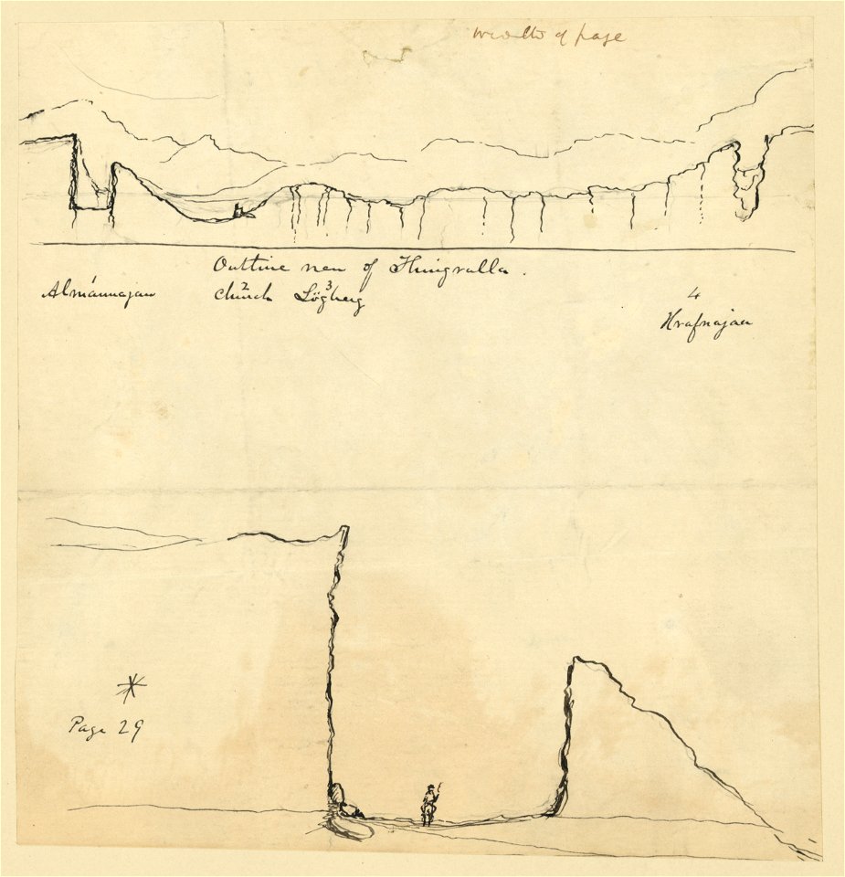 Outline view of Thingvalla LCCN2004662070