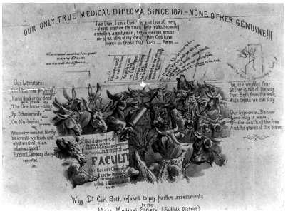 Our only true medical diploma since 1871-none other genuine - Why Dr. Carl Both refused to pay further assessments to the Mass. Medical Society (Suffolk District) LCCN2008661836