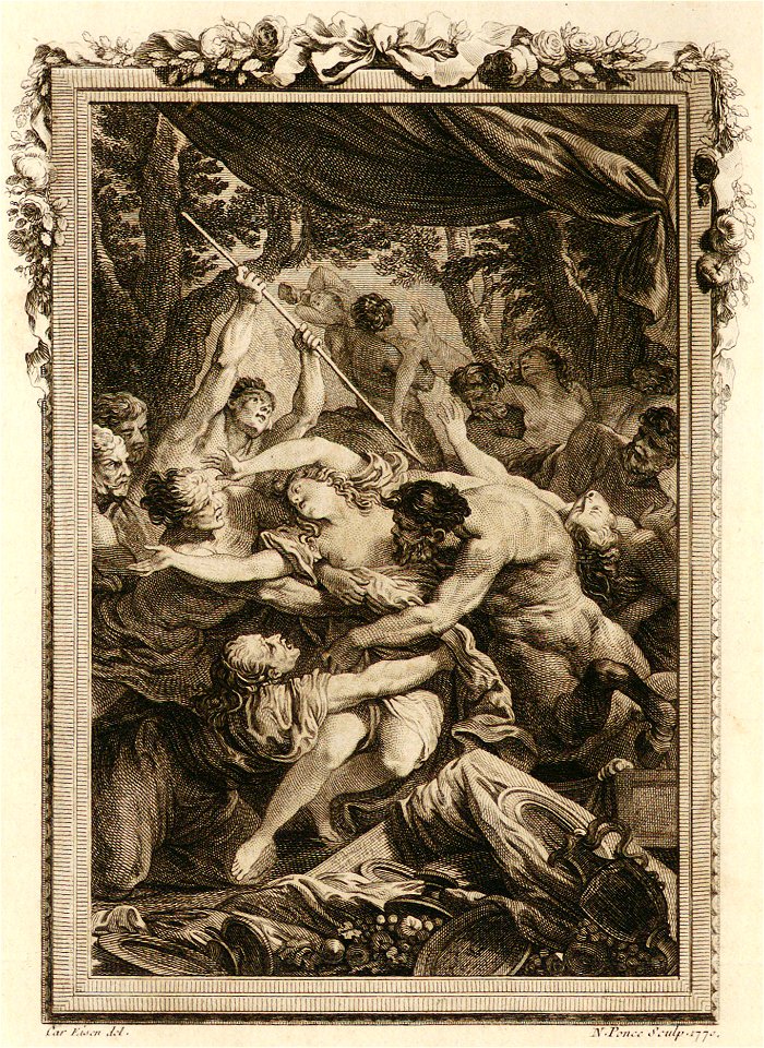 Ovide - Métamorphoses - IV - Combat des Centaures et des Lapithes