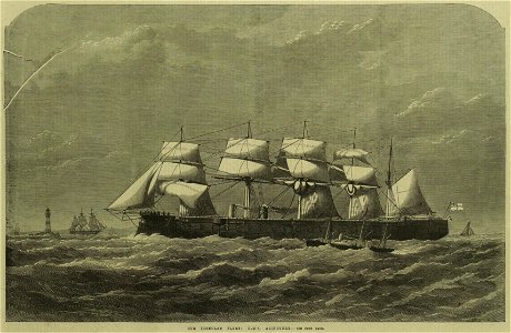 Our Ironclad Fleet, HMS Agincourt - ILN 1867
