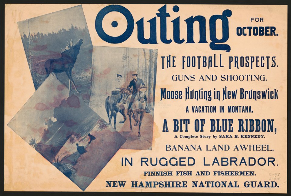 Outing for October. The football prospects... LCCN2015646299