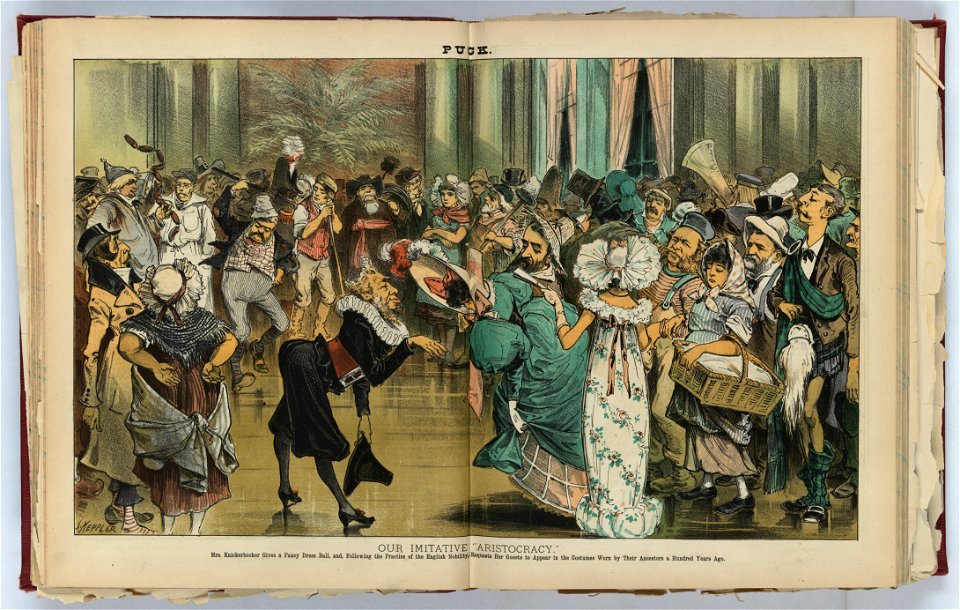 Our imitative aristocracy - J. Keppler. LCCN2012645446