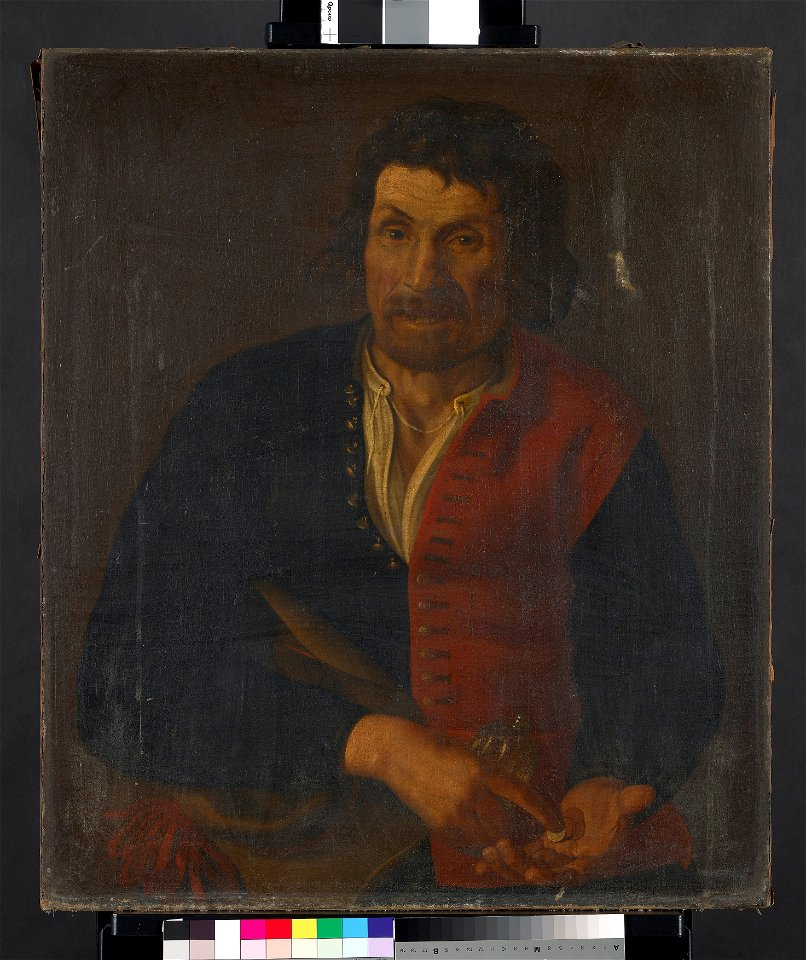Oude wees, waarschijnlijk Barend Janz. Bode (Malle Baandje), objectnr SB 6245