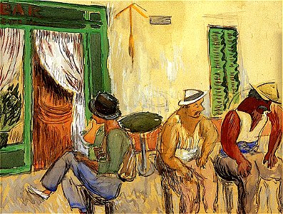 Outside the Bar