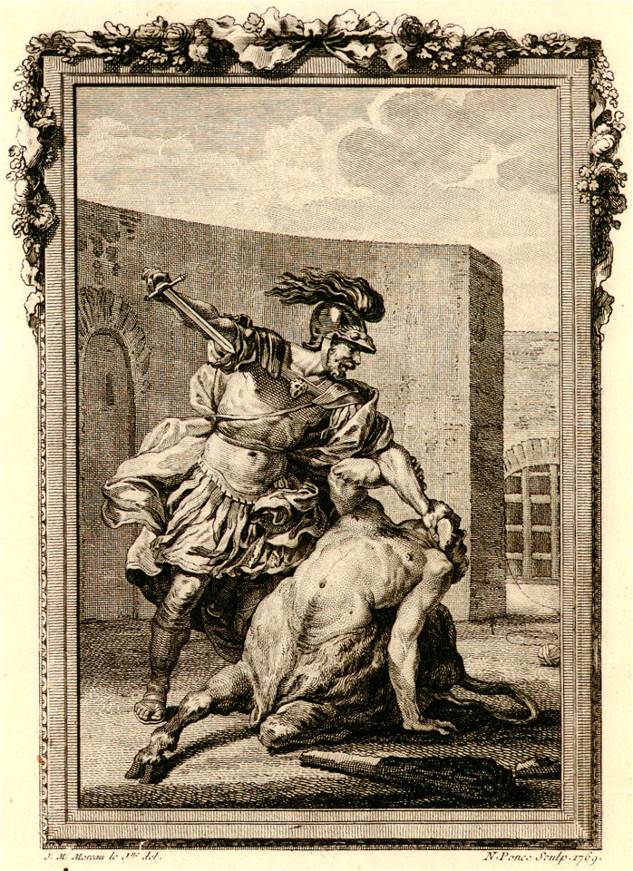 Ovide - Metamorphoses - III - Thésée tuant le Minotaure