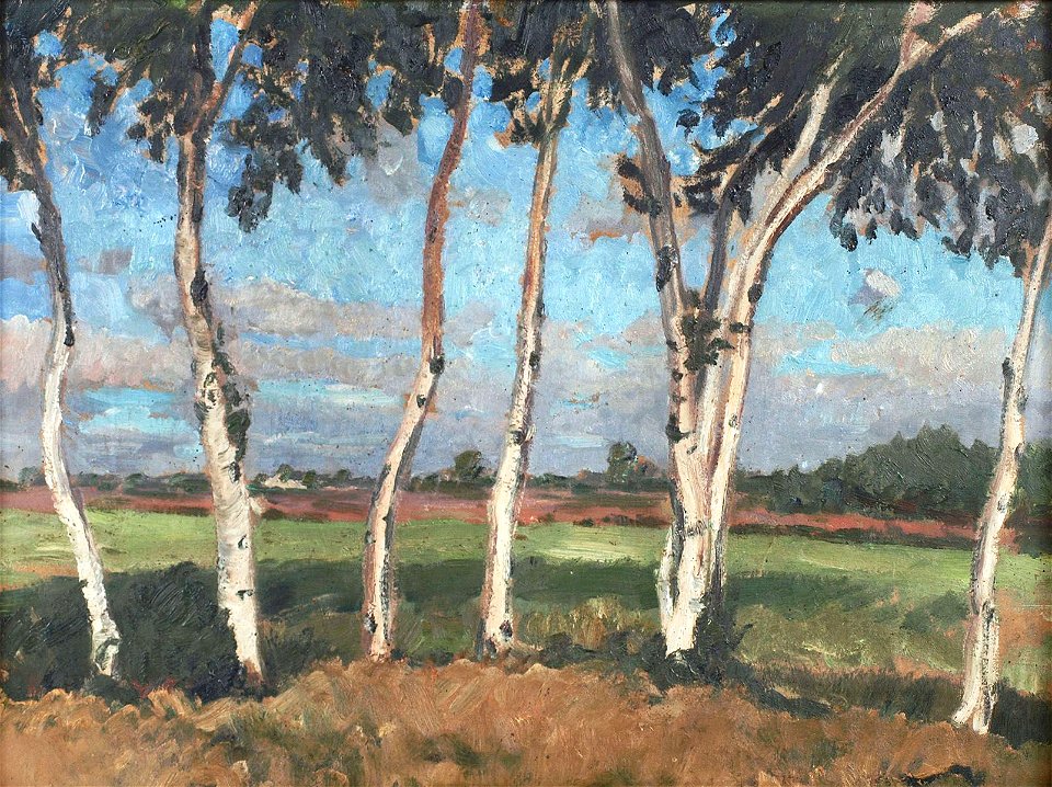 Fritz Overbeck - Birkengruppe