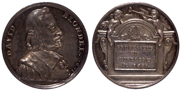 Overlijden van David Blondel (1591-1655) hoogleraar in de geschiedenis aan het Athenaeum - AM - 34103