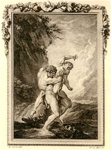 Ovide - Metamorphoses - III - Hercule étouffe Antée