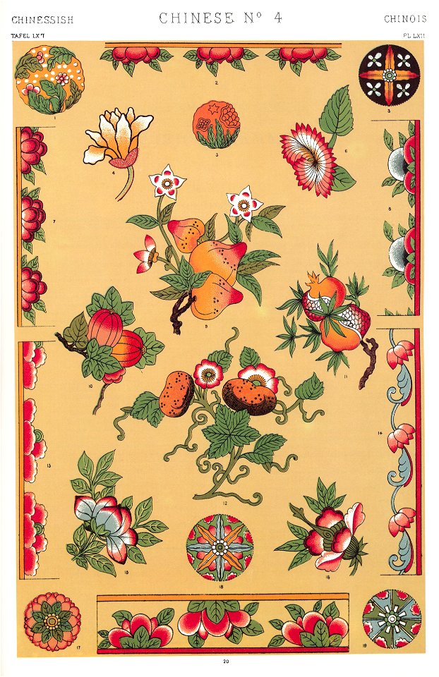 Owen Jones - Grammar of Ornament - 1868 - plate 062 - 300ppi