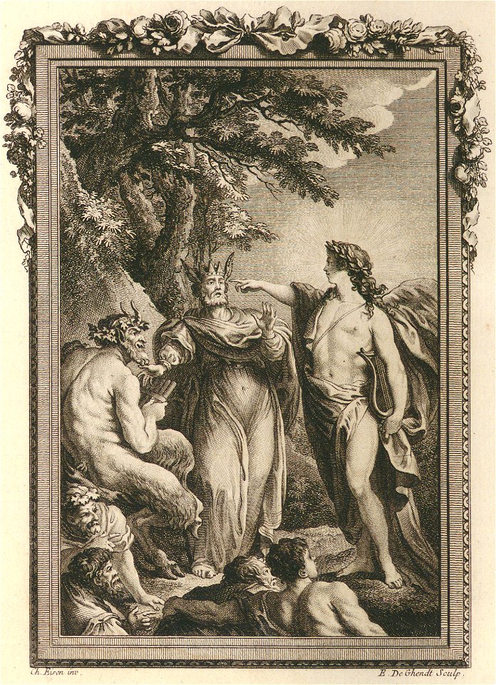 Ovide - Metamorphoses - III - Midas aux oreilles d'âne