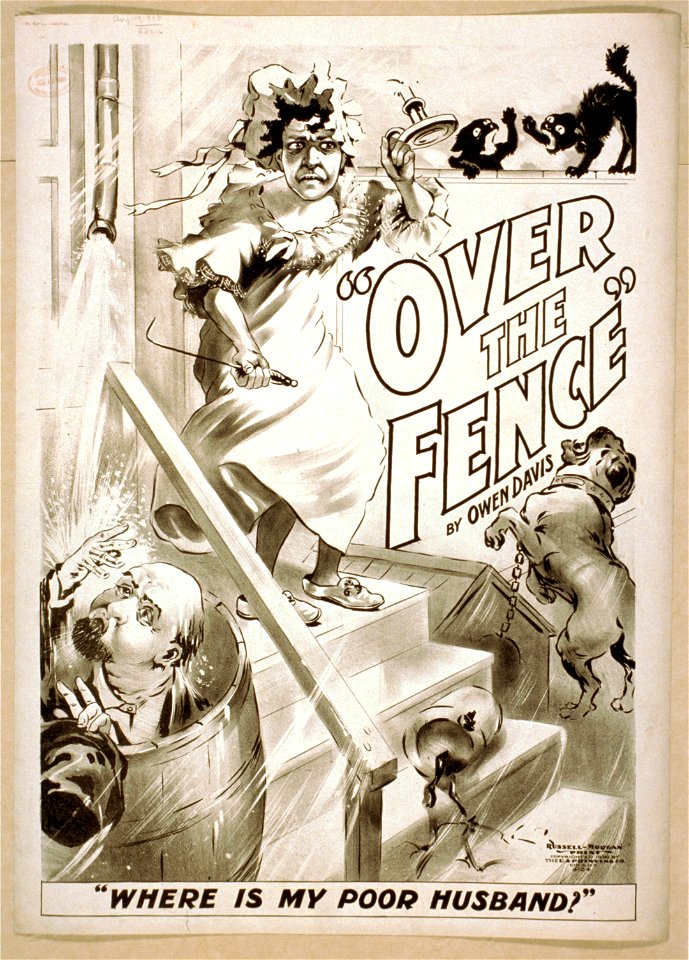 Over the fence by Owen Davis. LCCN2014636512