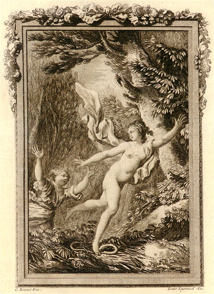 Ovide - Metamorphoses - III - Hespérie fuyant Ésaque