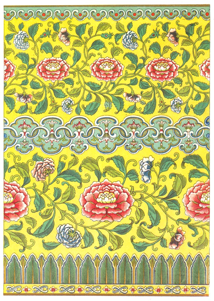 Owen Jones - Examples of Chinese Ornament - 1867 - plate 053 - 300ppi