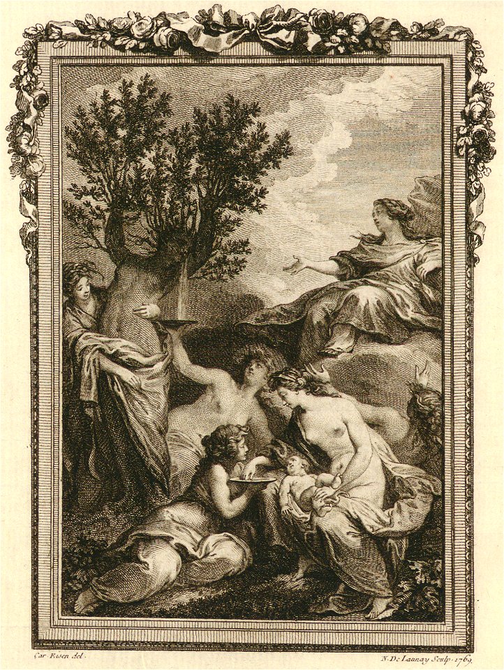 Ovide - Metamorphoses - III - Myrrha accouche d'Adonis