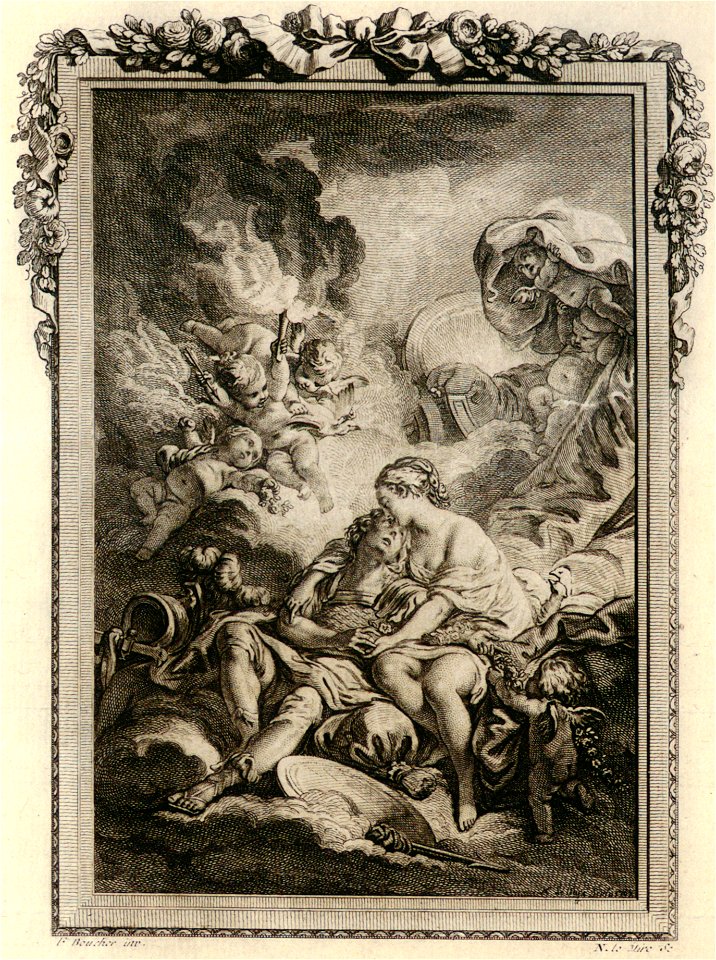 Ovide - Métamorphoses - II - Mars et Vénus