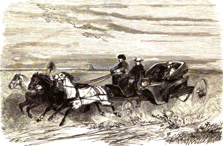 P.B. Le tarantasse et la steppe (TyP. J. Claye). (Fussart). Floriant Gille. Lettres sur le Caucase et la Crimée. 1859