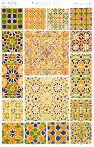 Owen Jones - Grammar of Ornament - 1868 - plate 043 - 300ppi
