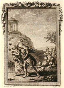 Ovide - Métamorphoses - I - Deucalion et Pyrrha repeuplent la terre