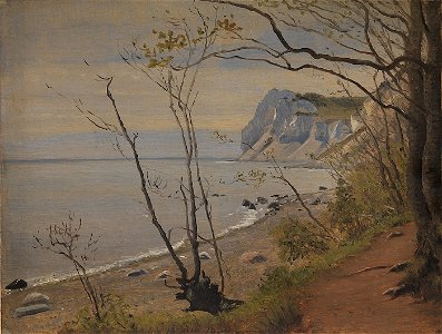 P.C. Skovgaard - The Cliffs of the Island of Møn - KMS3771 - Statens Museum for Kunst