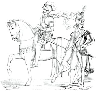 P132 French Soldiers of the time of Louis XIII