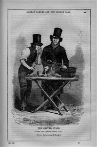 Oyster stall by H.G Hine and W.G. Mason