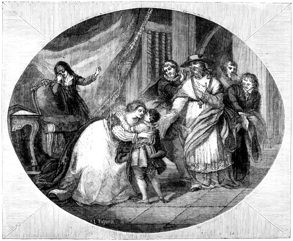 P18-Parting of Queen Elizabeth Wydville and her Son the Duke of York