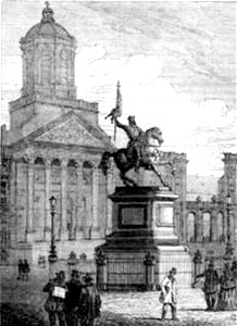 P123-Statue of Godfrey of Bouillon at Brussels