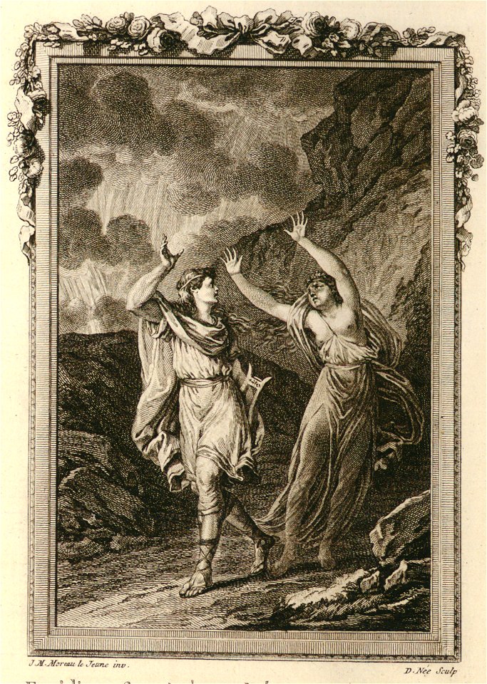 Ovide - Metamorphoses - III - Euridice enlevée à Orphée