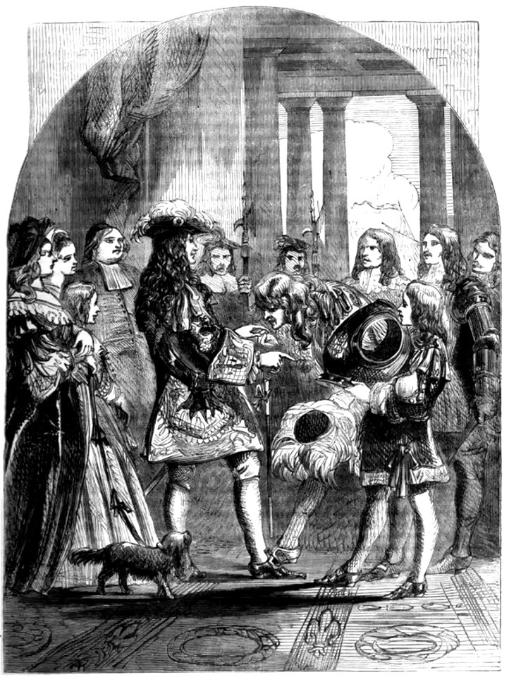 P13 James II. Taking Leace of Louis XIV