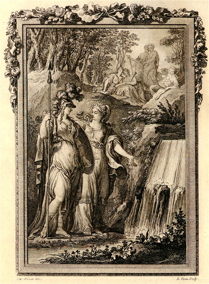 Ovide - Métamorphoses - II - Minerve visite les Muses