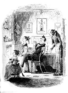 P014--Martin Chuzzlewit--meekness of pecksniff and daughters