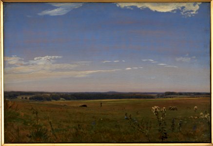 P.C. Skovgaard - Udsigt mod herregården Beldringe - KMS1739 - Statens Museum for Kunst