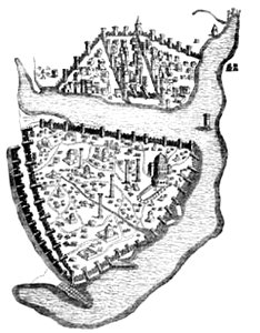 P121-Birds-eye View of Christian Constantinople