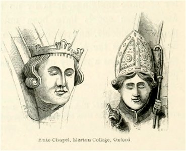 Oxford Merton College stylesofarchitec00rick 0324