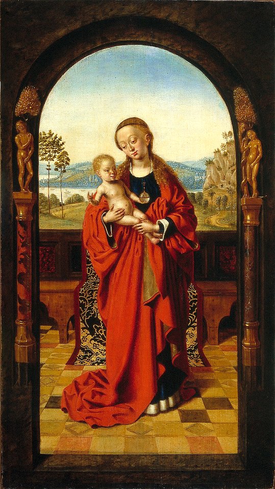 P. Christus - Madonna met kind - NK1841 - Museum Boijmans Van Beuningen