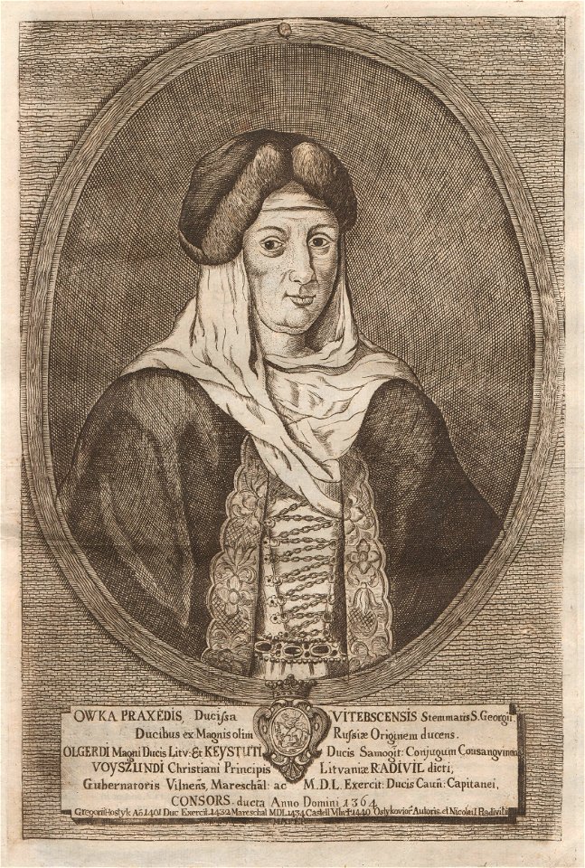 Oŭka Praksieda. Оўка Пракседа (H. Lajbovič, 1758)